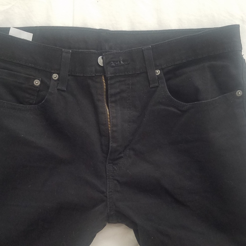 Levi's 502 Black Jeans